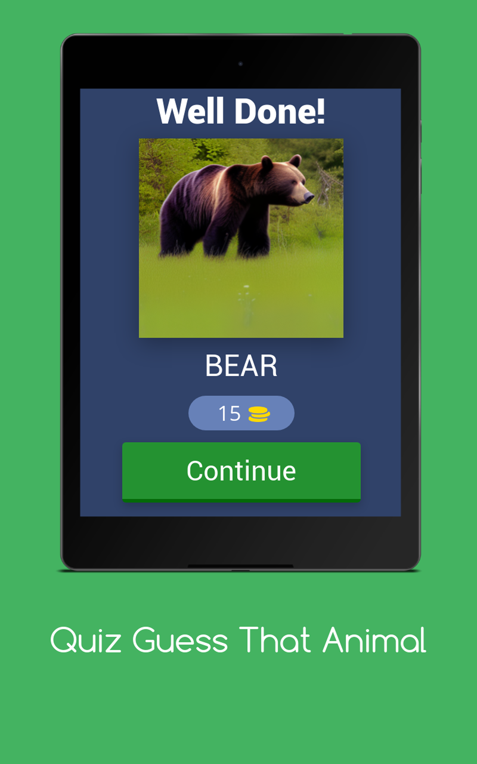 Quiz Guess That Animal Game Screenshot