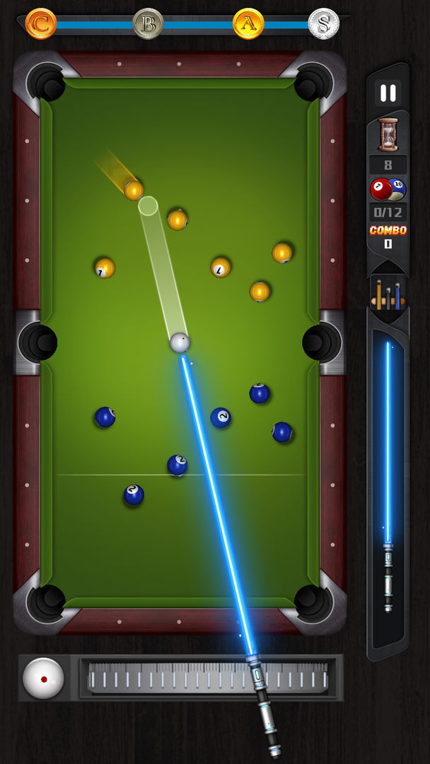 Screenshot of Shooting Pool