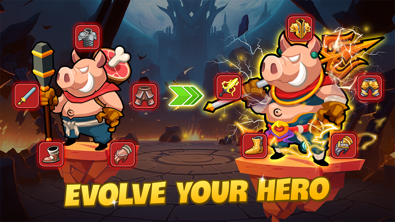 Super Human War: Idle RPG Game Screenshot