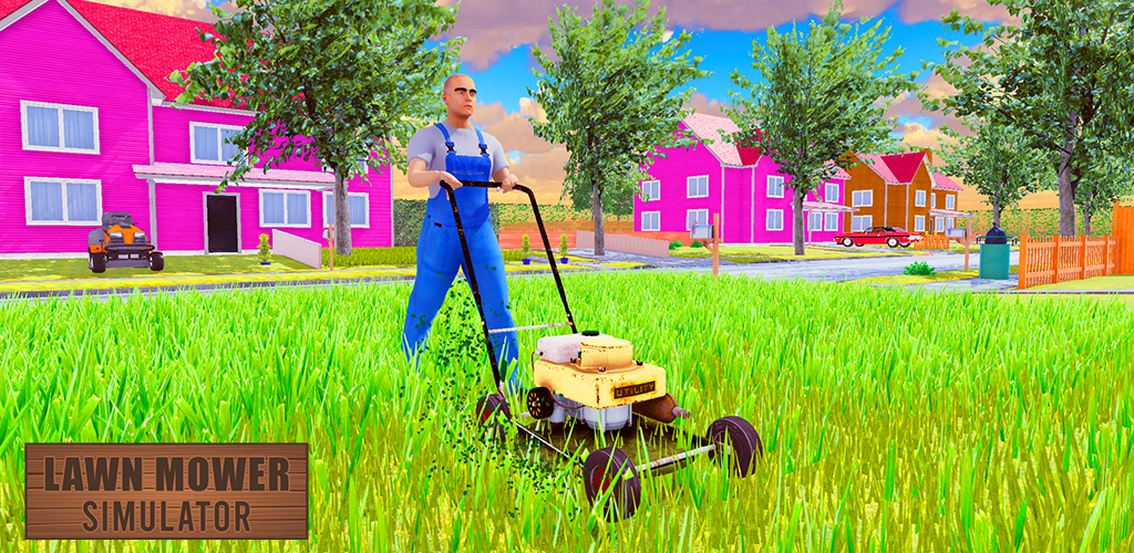 Lawn Mower Mowing Simulator screenshot
