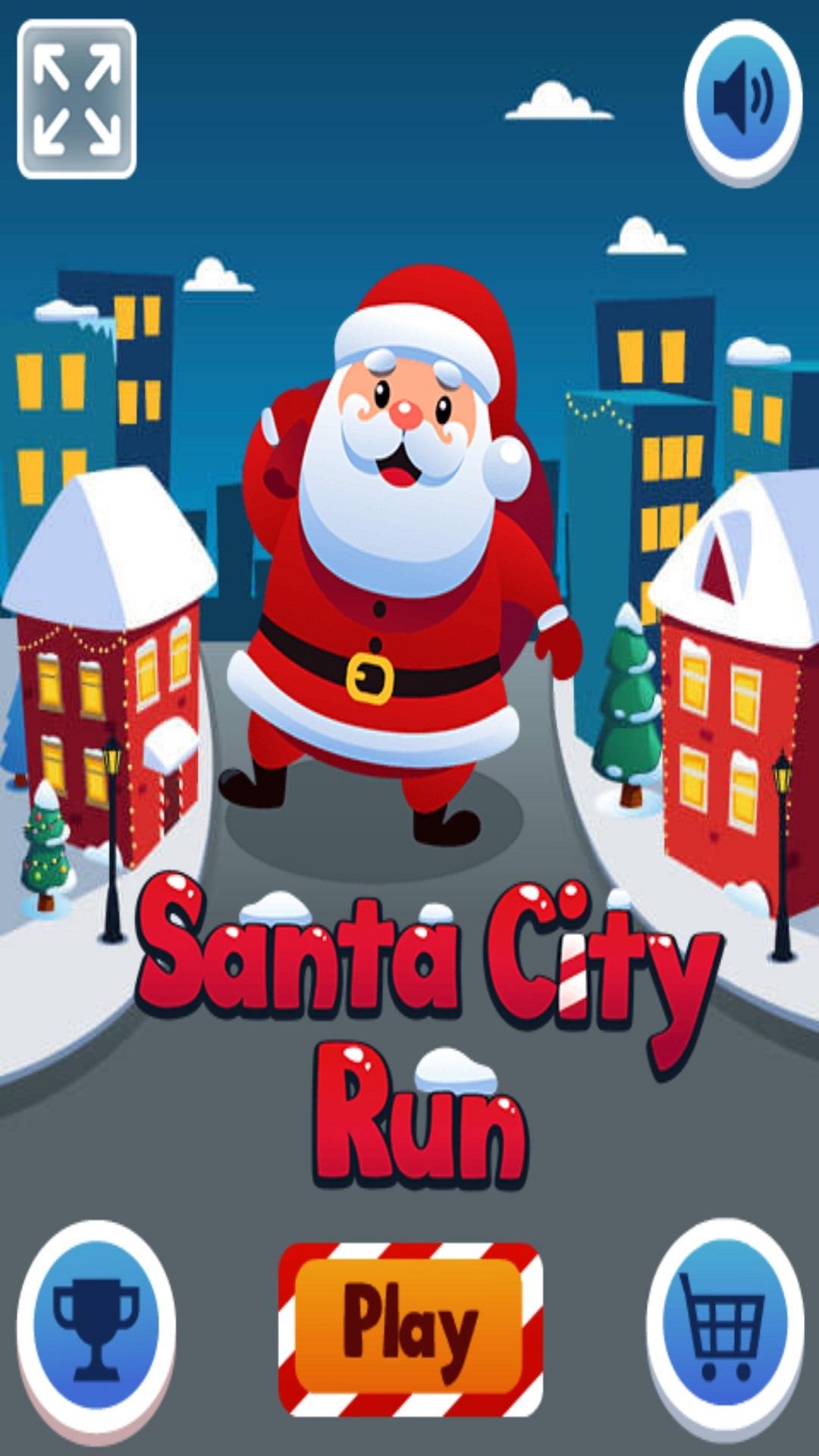 Cuplikan Layar Game Santa Run - Santa Claus 4 Game