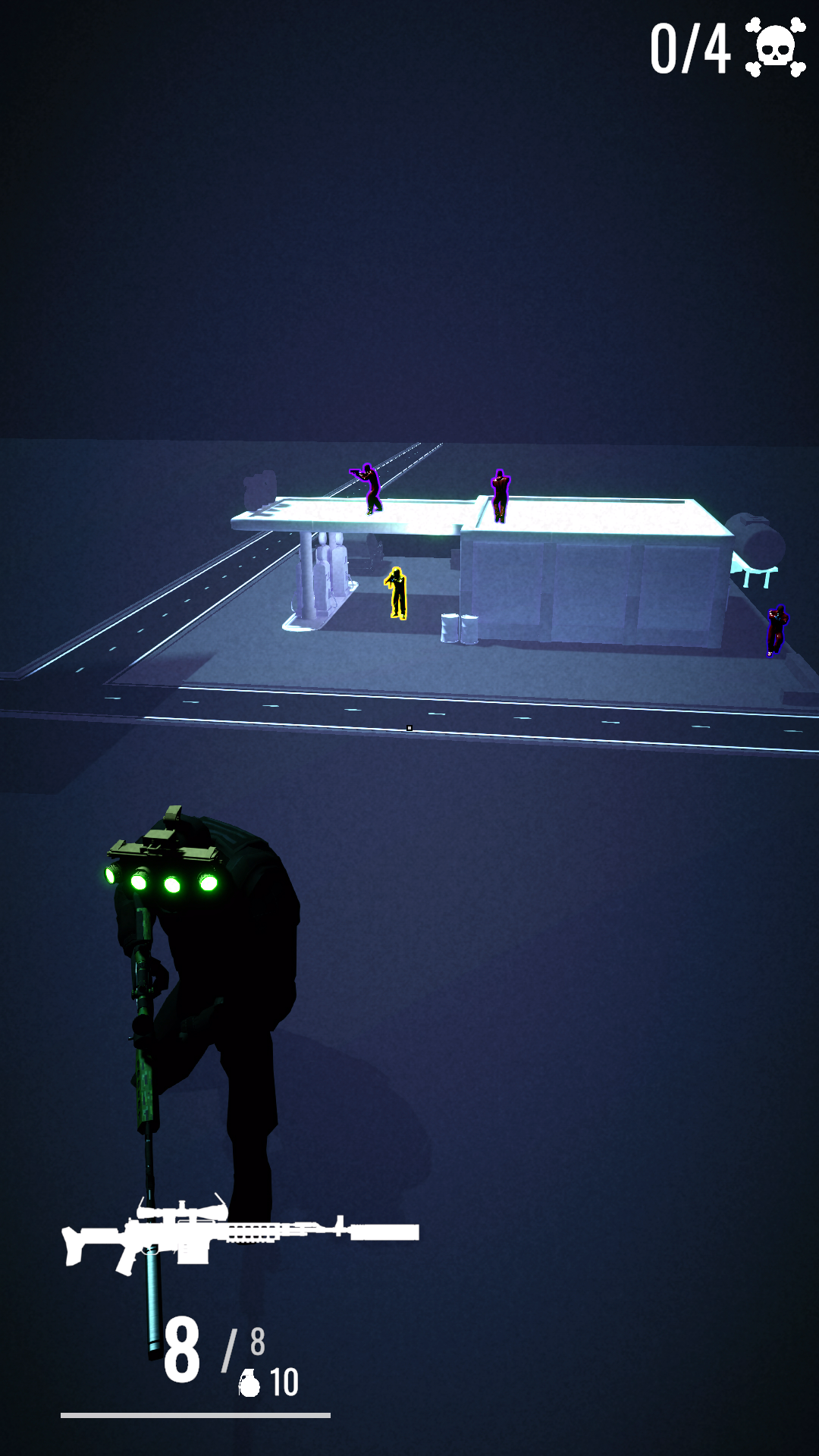 Night Snipe Game Screenshot