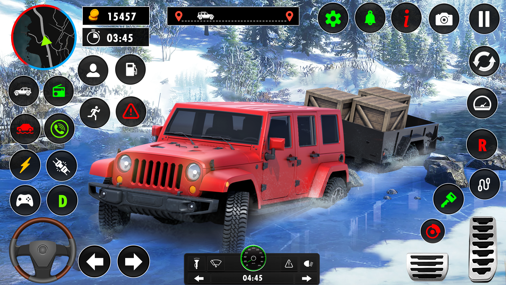 Jeep Driving Sim Offroad Games Game Screenshot