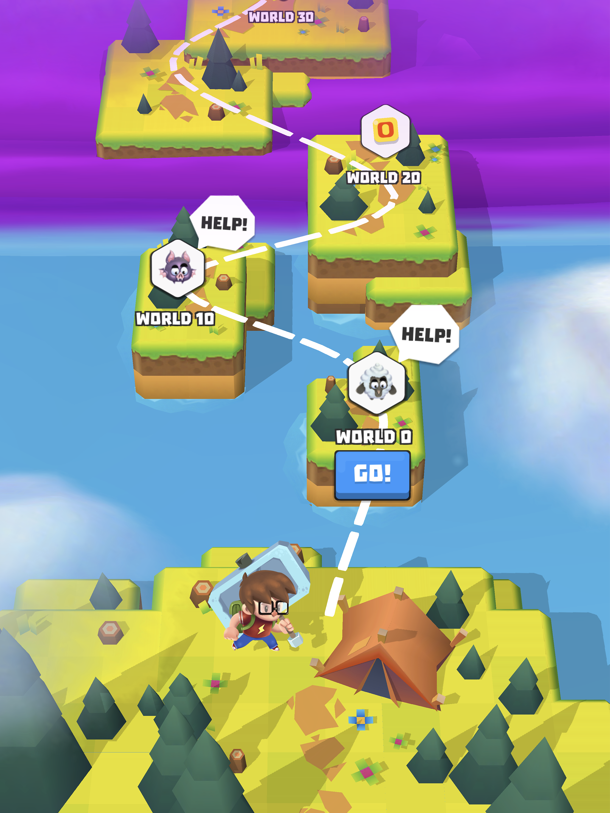 Idle Crafting Empire ゲームのスクリーンショット