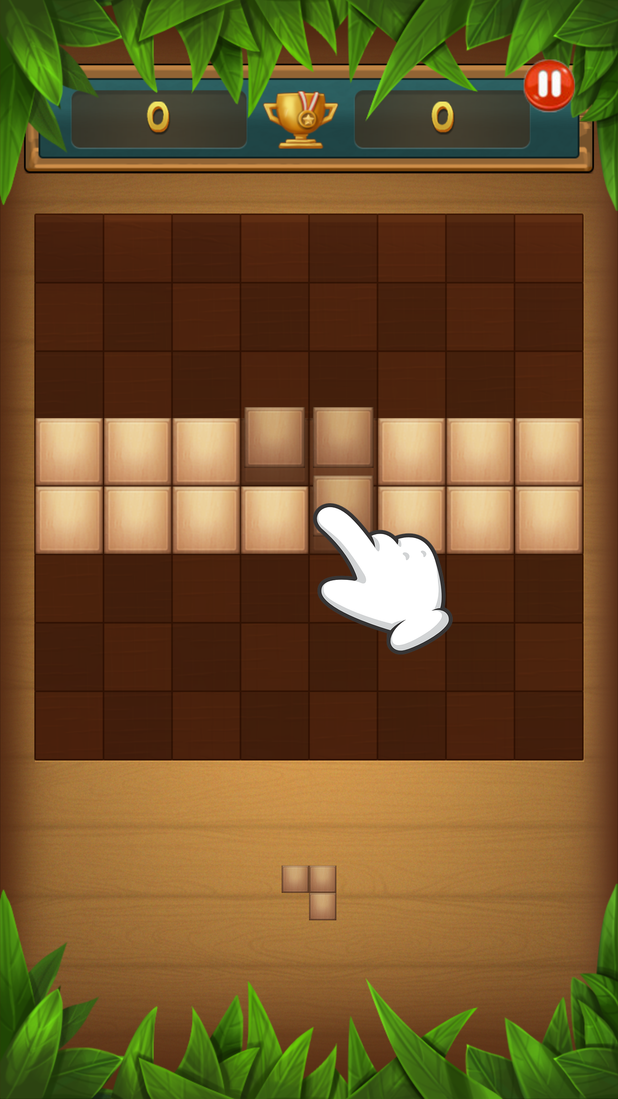 Screenshot 1 of Rompecabezas de bloques de madera 1.1.18