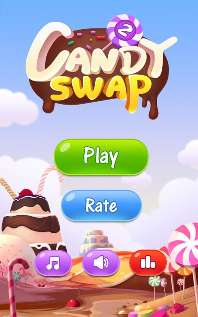 Candy Swap 2 게임 스크린 샷