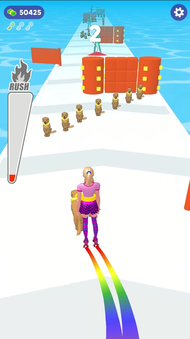 Screenshot of Dog Whisperer: Fun Walker Game