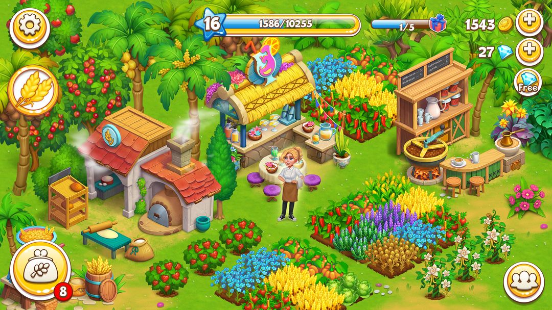 Screenshot of Farm Island - Family Journey