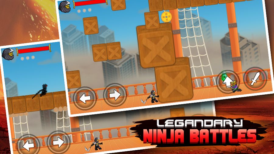 Super Warrior Ninja Toy - Legend Ninja Go Fighting 게임 스크린 샷
