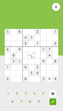 Minimal Sudoku Game Screenshot