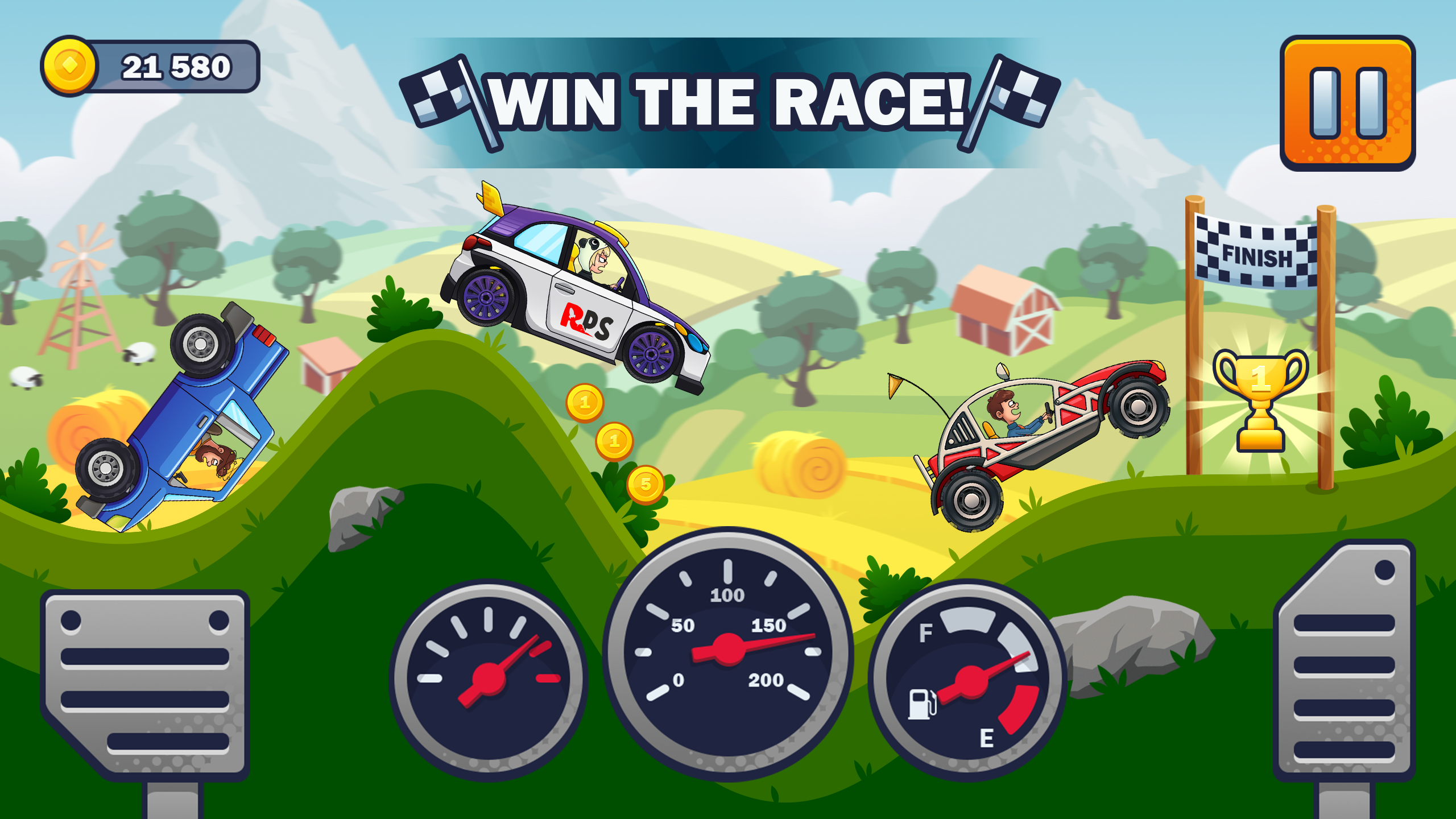 Screenshot 11 of Racing Hills! Offroad Car Game 