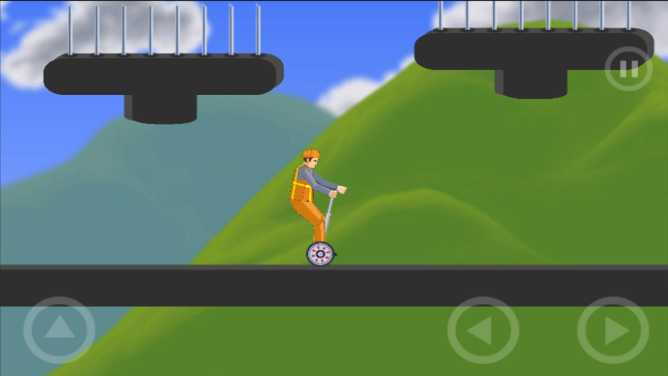Cuplikan Layar Game Bloody Wheels 2 : The Blood and Happy Glory