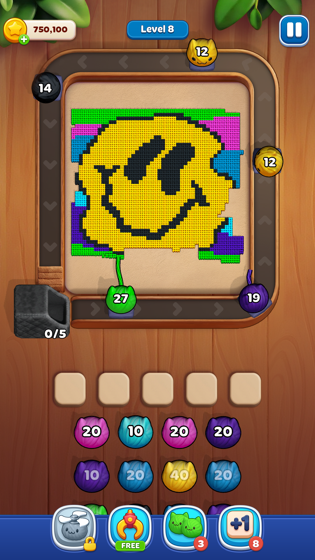 Yarn it! Game Screenshot