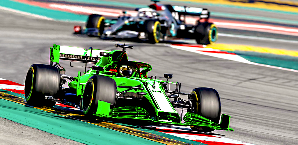 Formula racing car game 3d screenshot