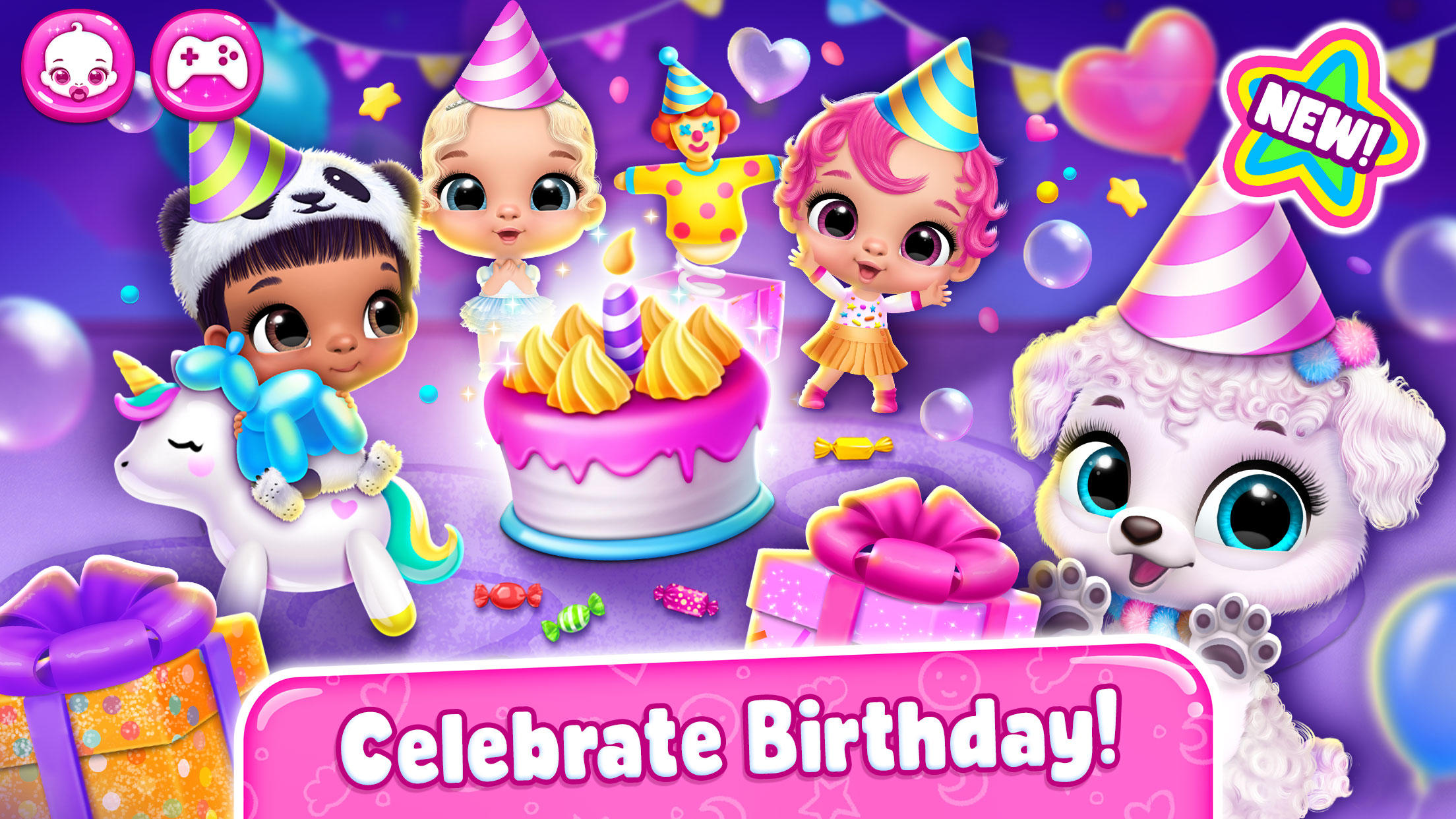 Giggle Babies - Toddler Care Game Screenshot