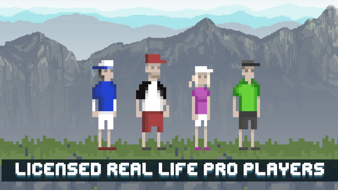 Screenshot of Pixel Disc Golf 2