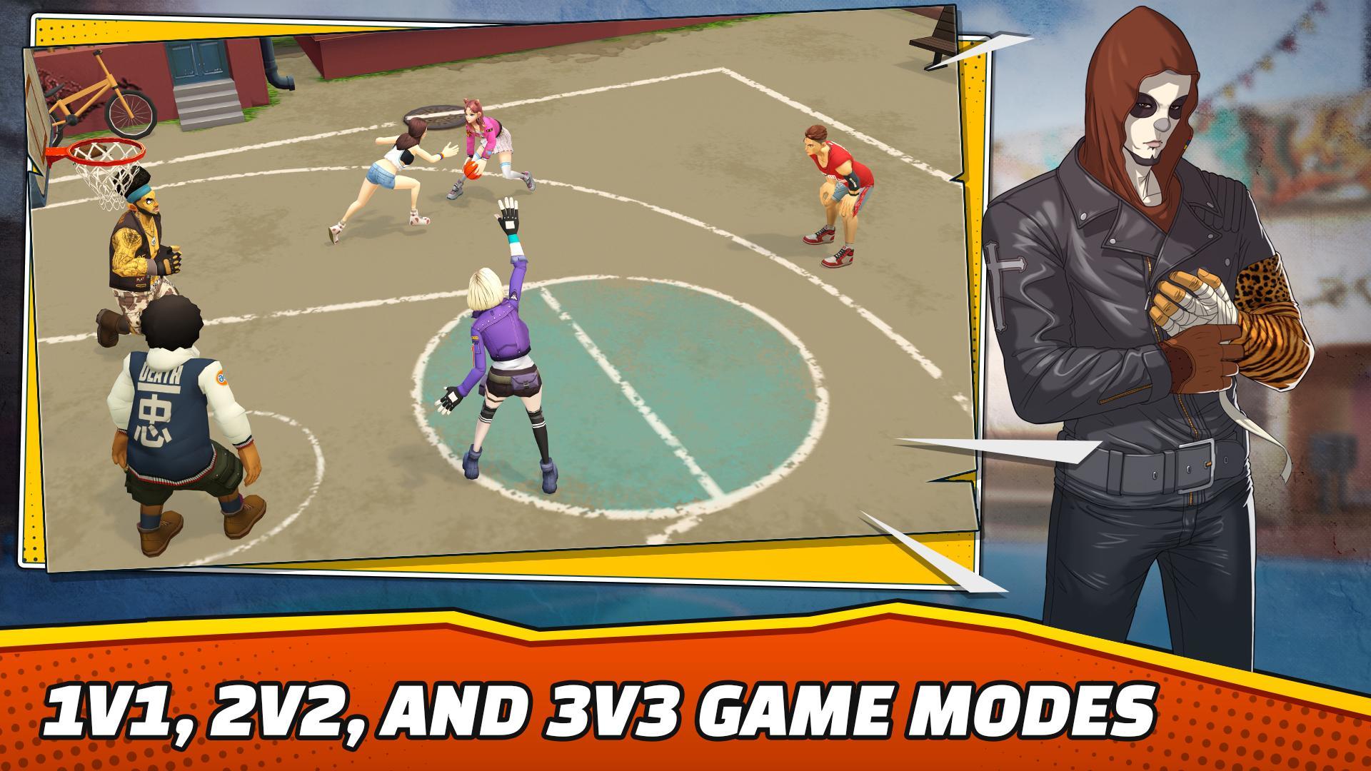 Screenshot of Basketball crew 2k18 - dunk stars street battle!