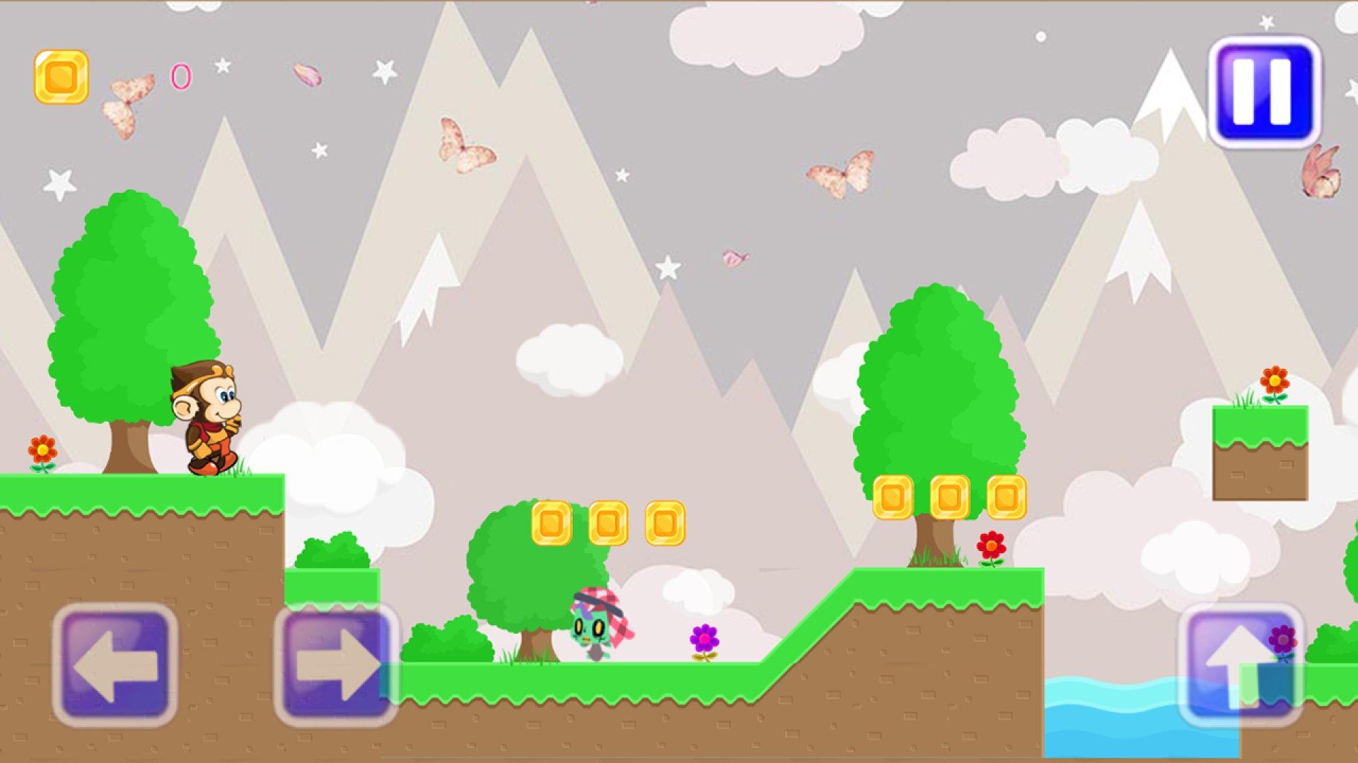 Monkey Adventures Game Screenshot