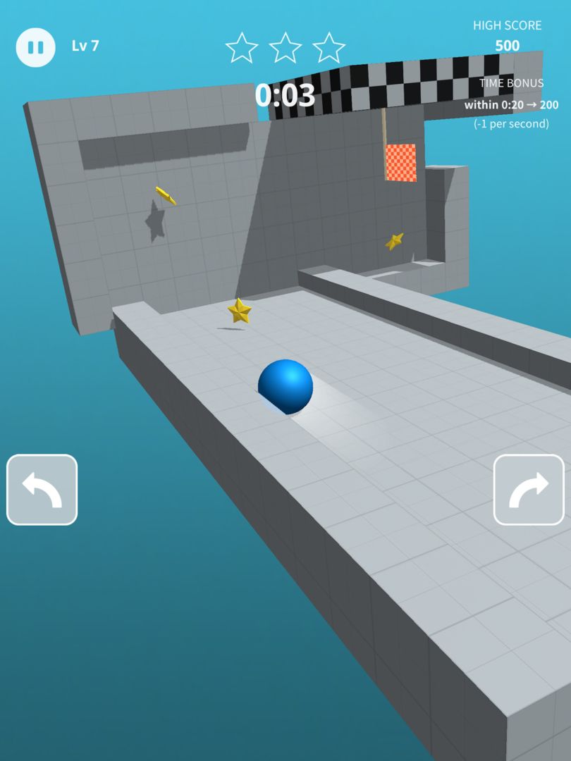 Screenshot of Tilt 360 - Ball Balance Maze