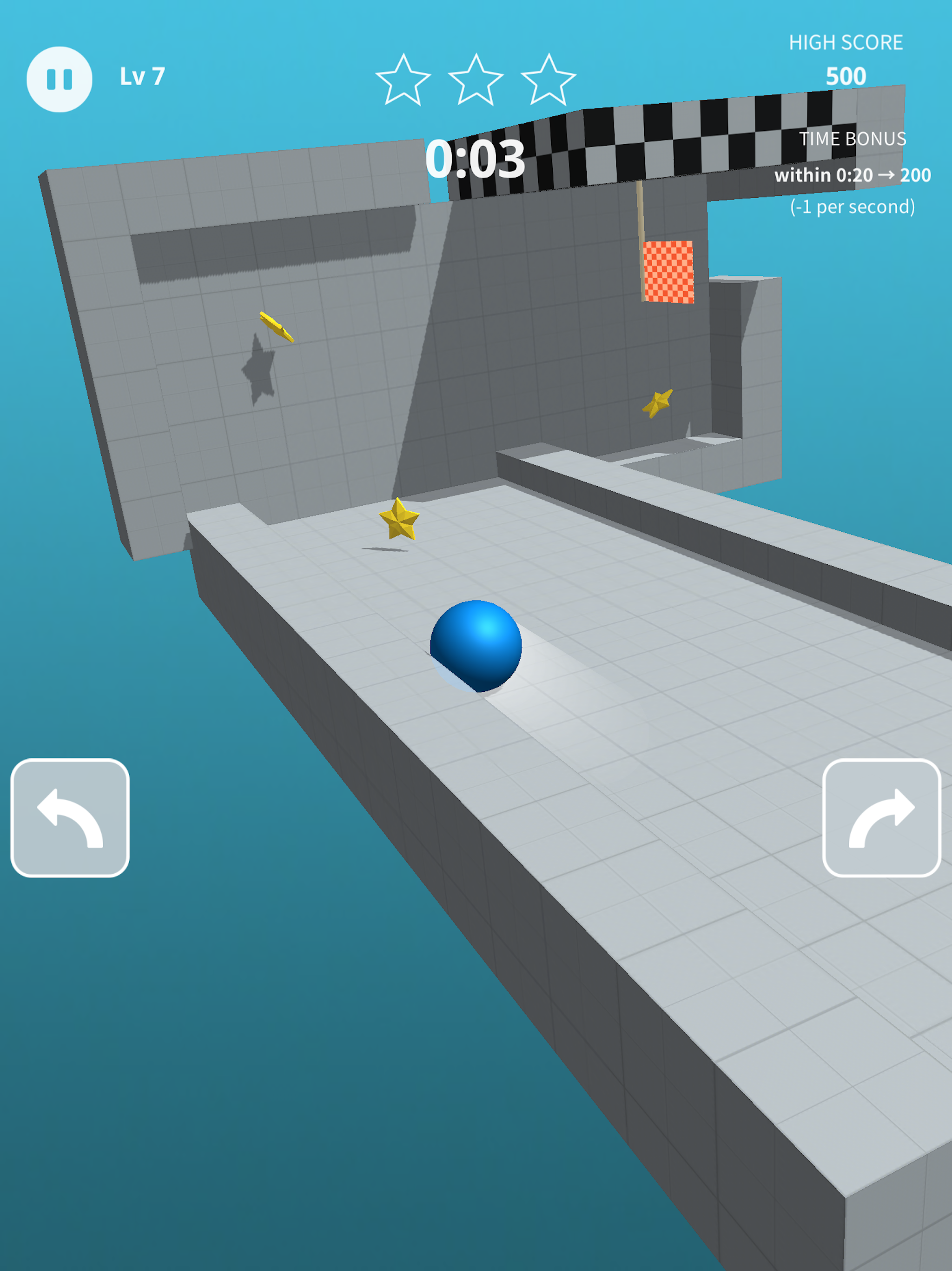 Tilt 360 - Ball Balance Maze Game Screenshot
