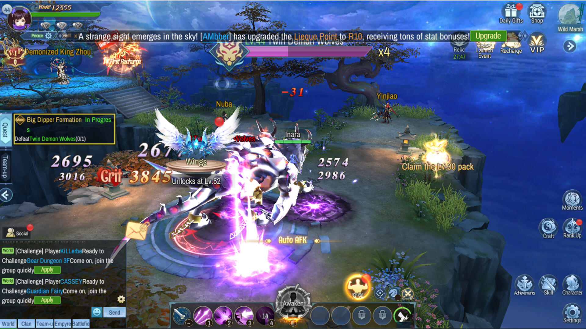 Cuplikan Layar Game Celestial Bond