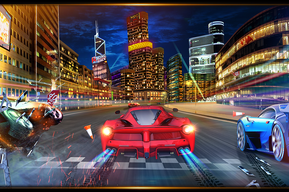 Racing Race Game Screenshot