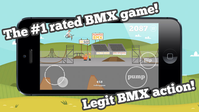 Pumped: BMX screenshot game