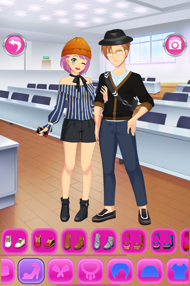 Anime Couples Dress Up Game ภาพหน้าจอเกม
