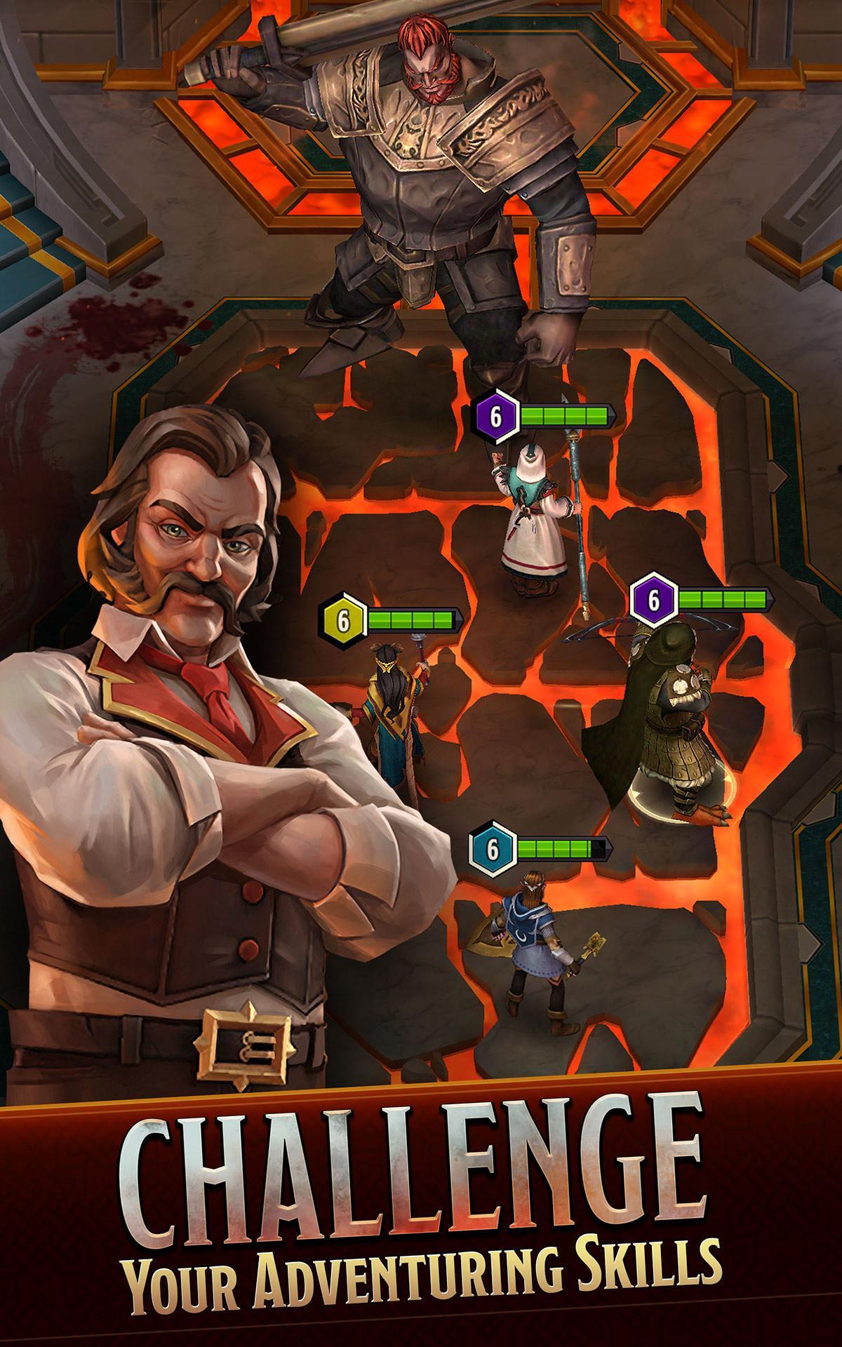 Cuplikan Layar Game Warriors of Waterdeep