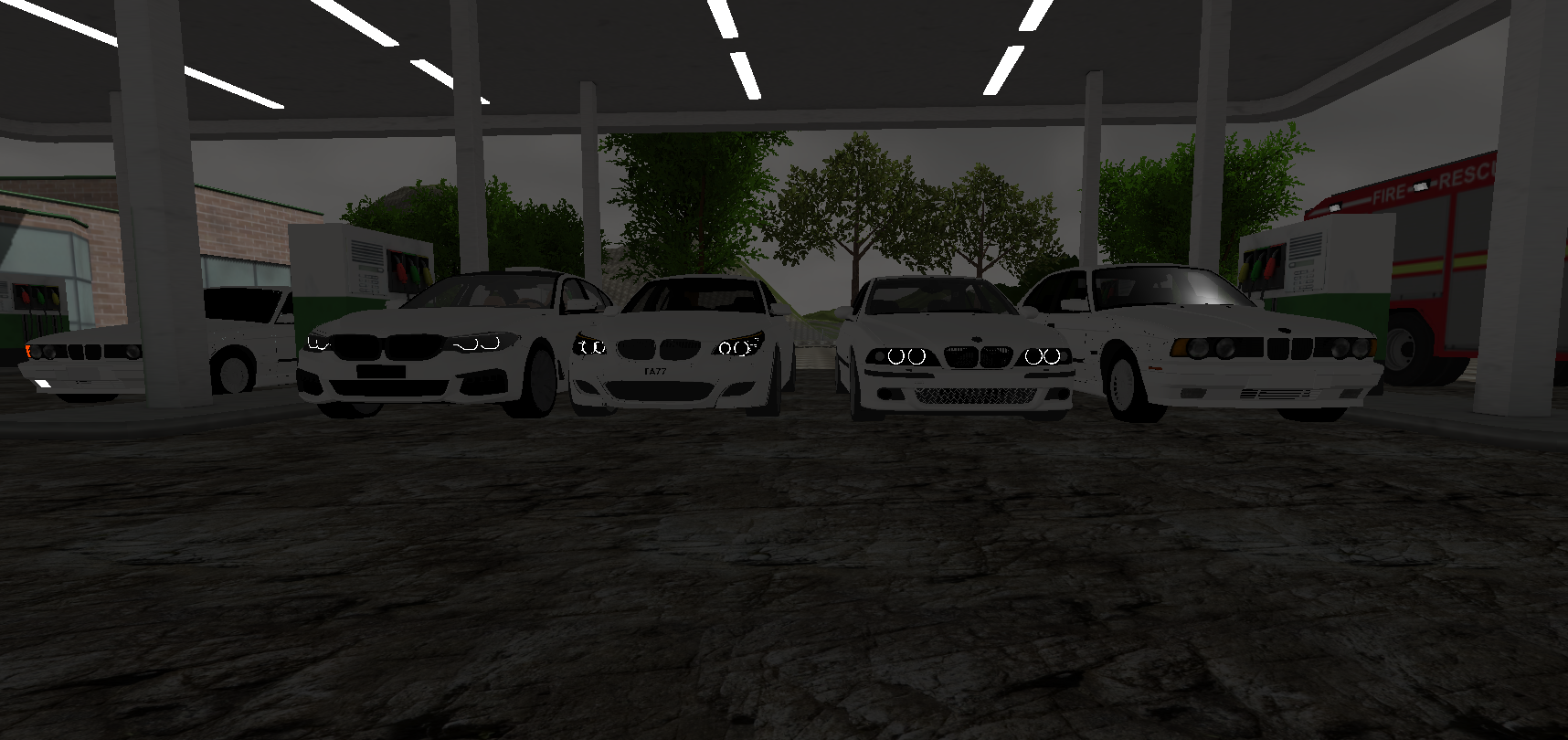 Driving Simulator BMW Game Screenshot