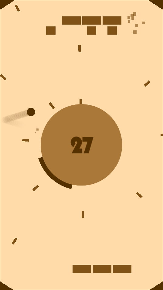 Circle Breakout Game Screenshot