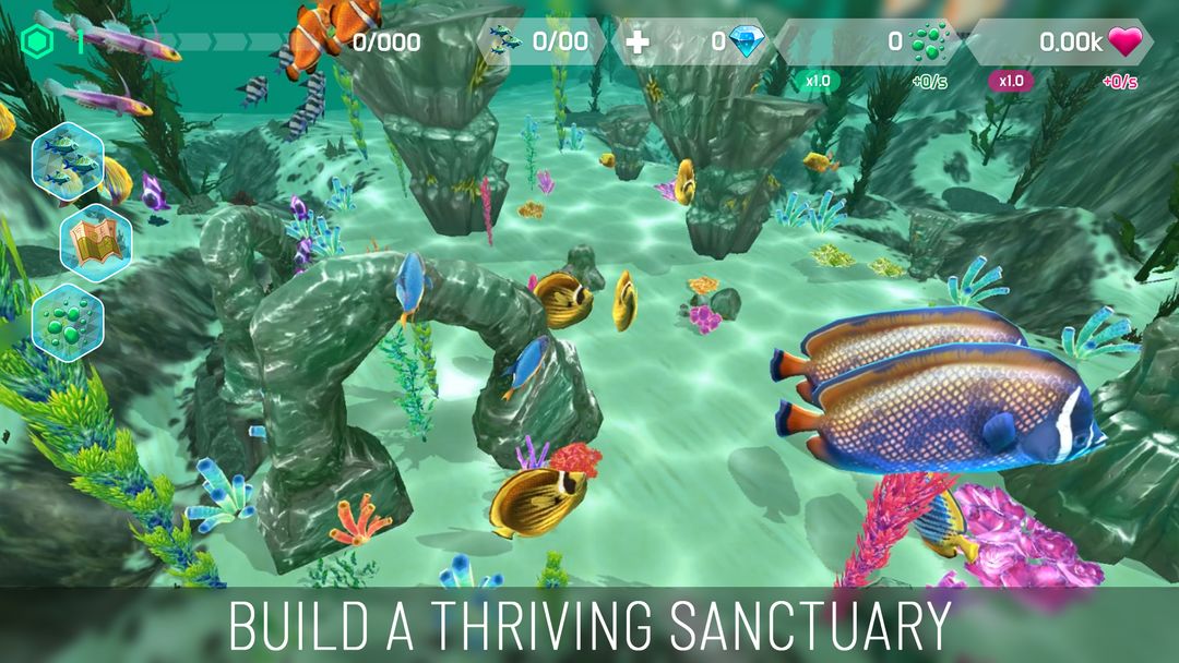 Fish Abyss - Build an Idle Ocean Aquarium screenshot game