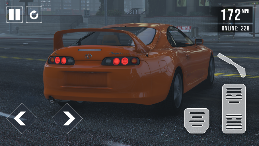 Screenshot 1 of ហ្គេម Supra Car: Drive & Drift 1