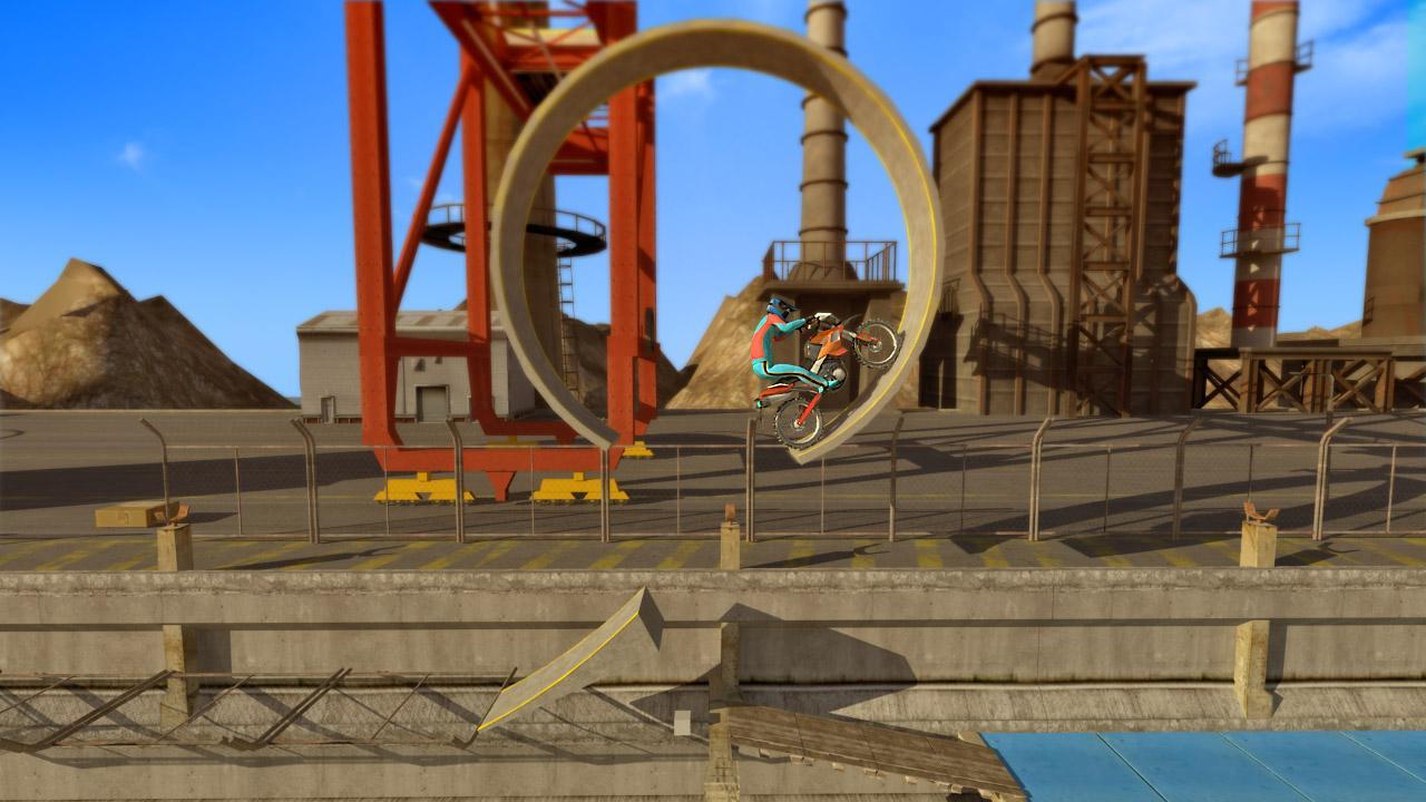 Bike Stunt Challenge Game Screenshot