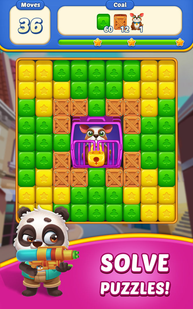 Screenshot of Cube Blast Adventure