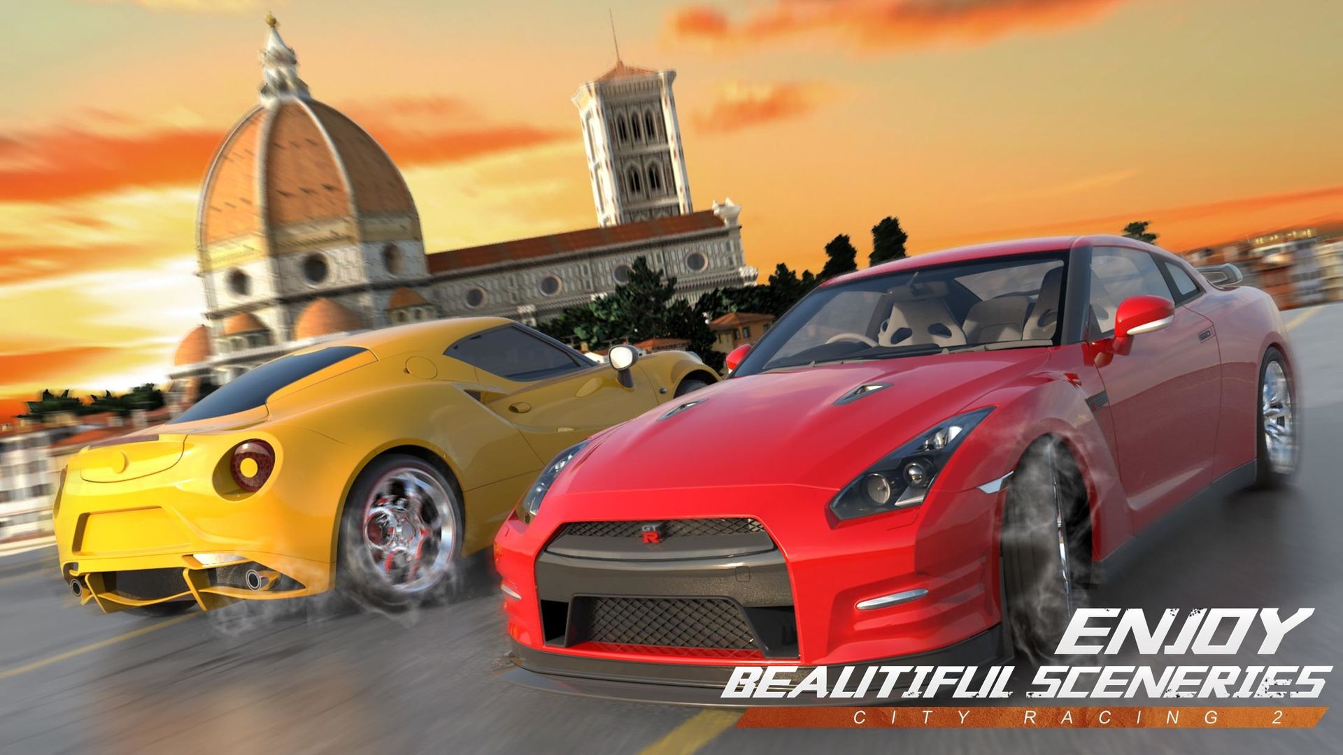 Screenshot of City Racing 2: 3D Racing Game