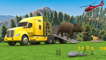 Animal Transport Truck Games Game Screenshot