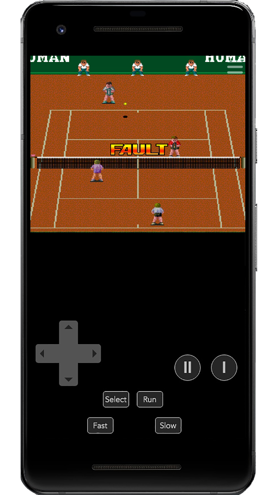 Final Match Tennis PCE Game Screenshot