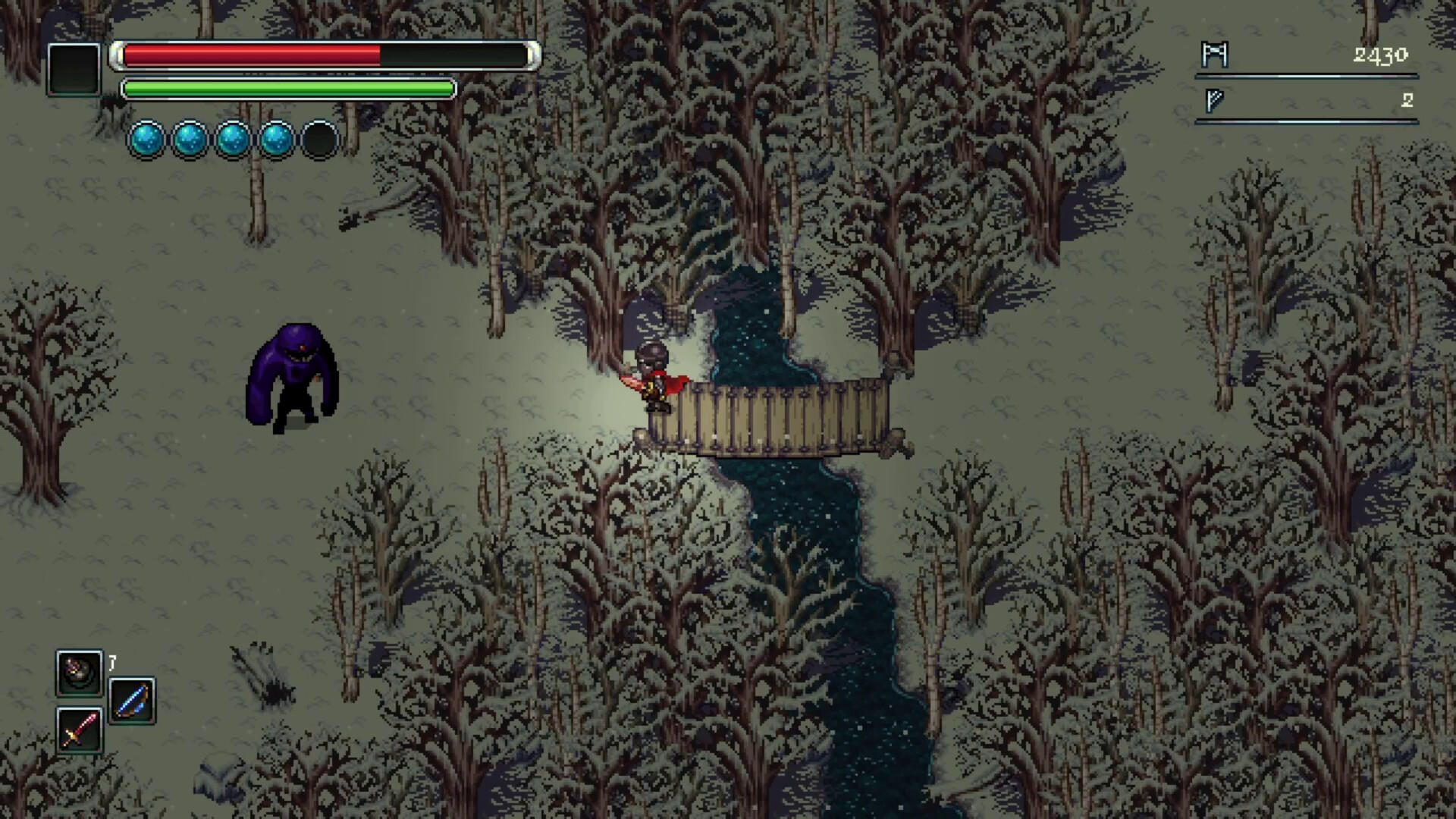 Screenshot of The Golden Eyed Ghosts