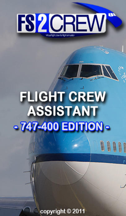 Flight Crew Assistant 747 screenshot game