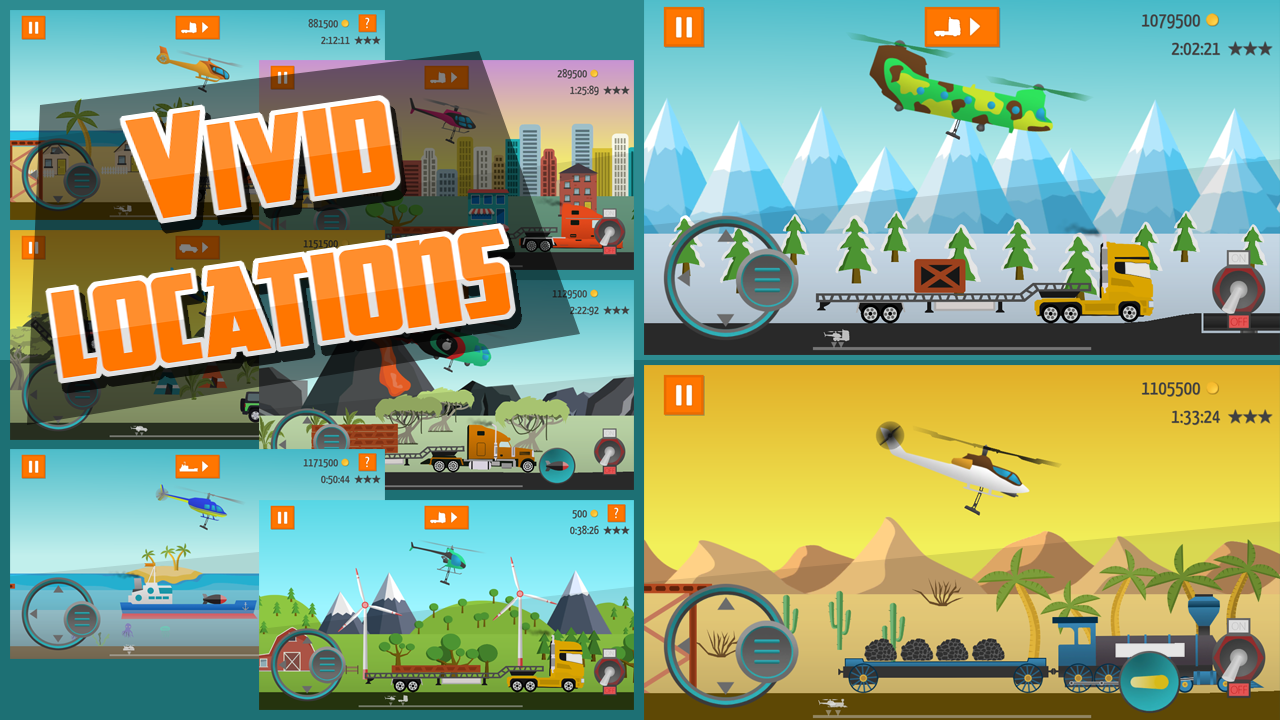 Go Helicopter (Helicopters) ภาพหน้าจอเกม