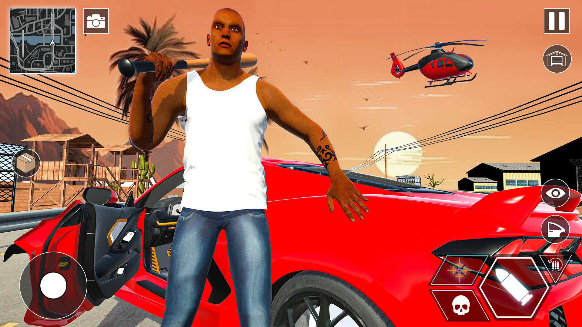 Gangster Crime Games Game Screenshot