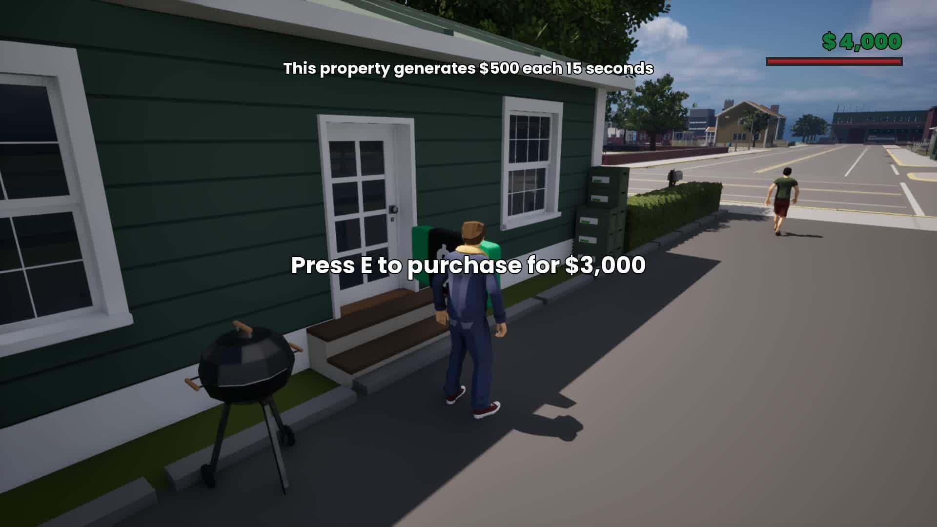 Poly Plaza Game Screenshot