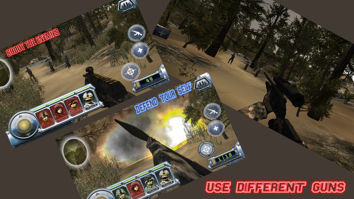 Command Attack Enemy: Special Trained Solder ภาพหน้าจอเกม