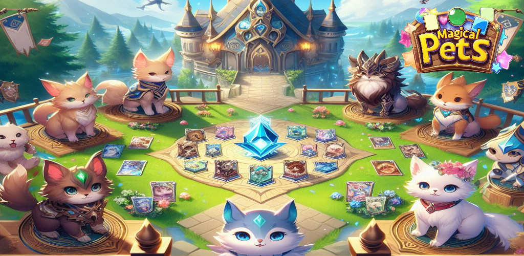 Banner of Magical Pets Card Game (CCG) 