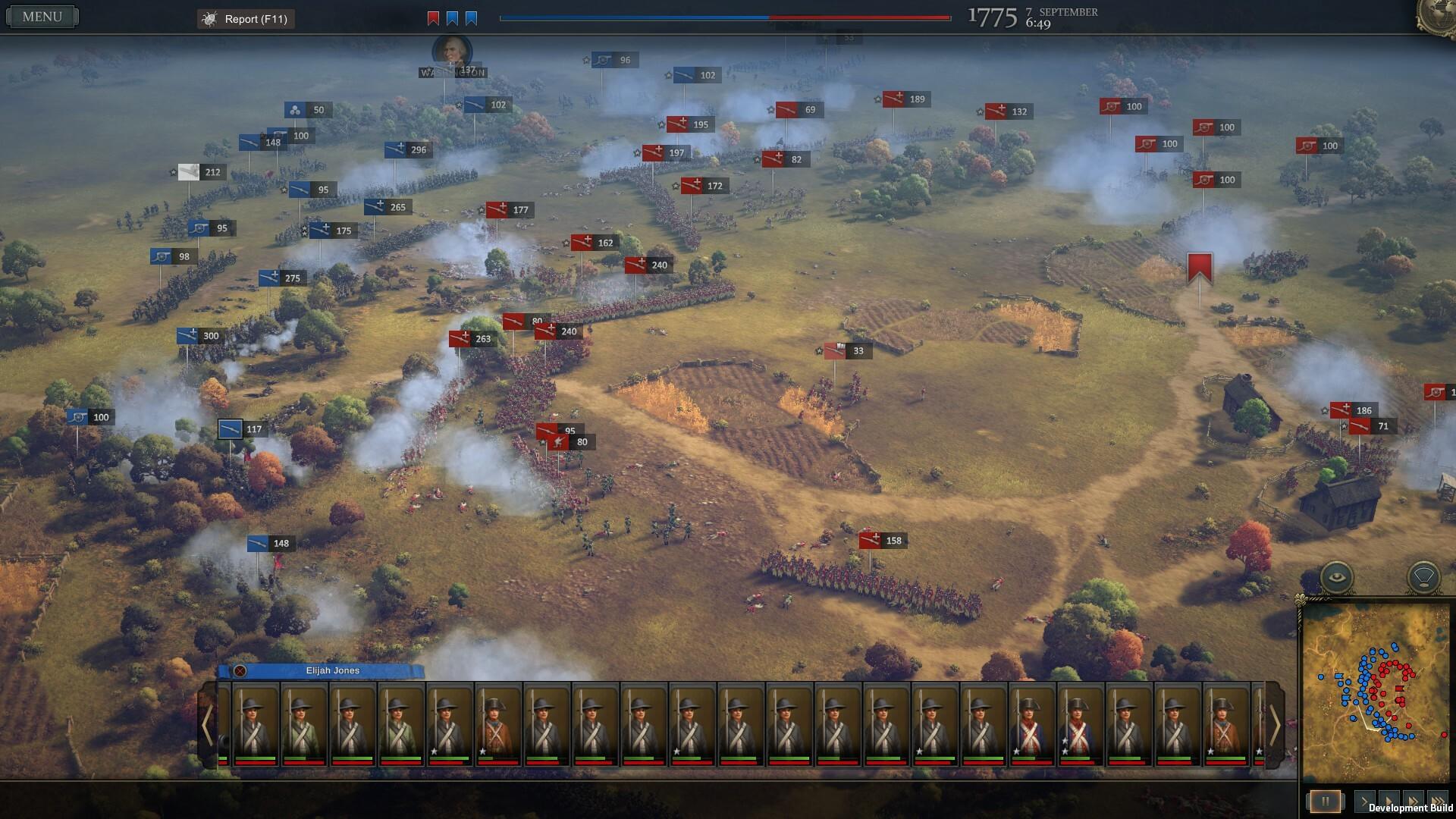 Ultimate General: American Revolution 게임 스크린 샷