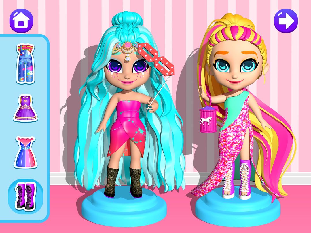 OMG Dolls Surprise Unbox Games android iOS apk download for free
