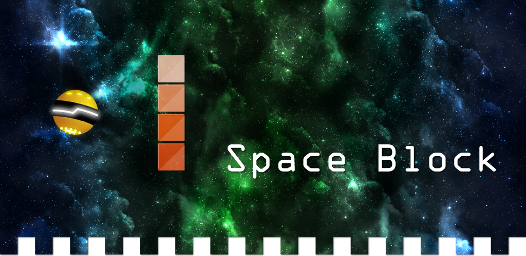 Banner of Space Block - игра на уклонение 1.0