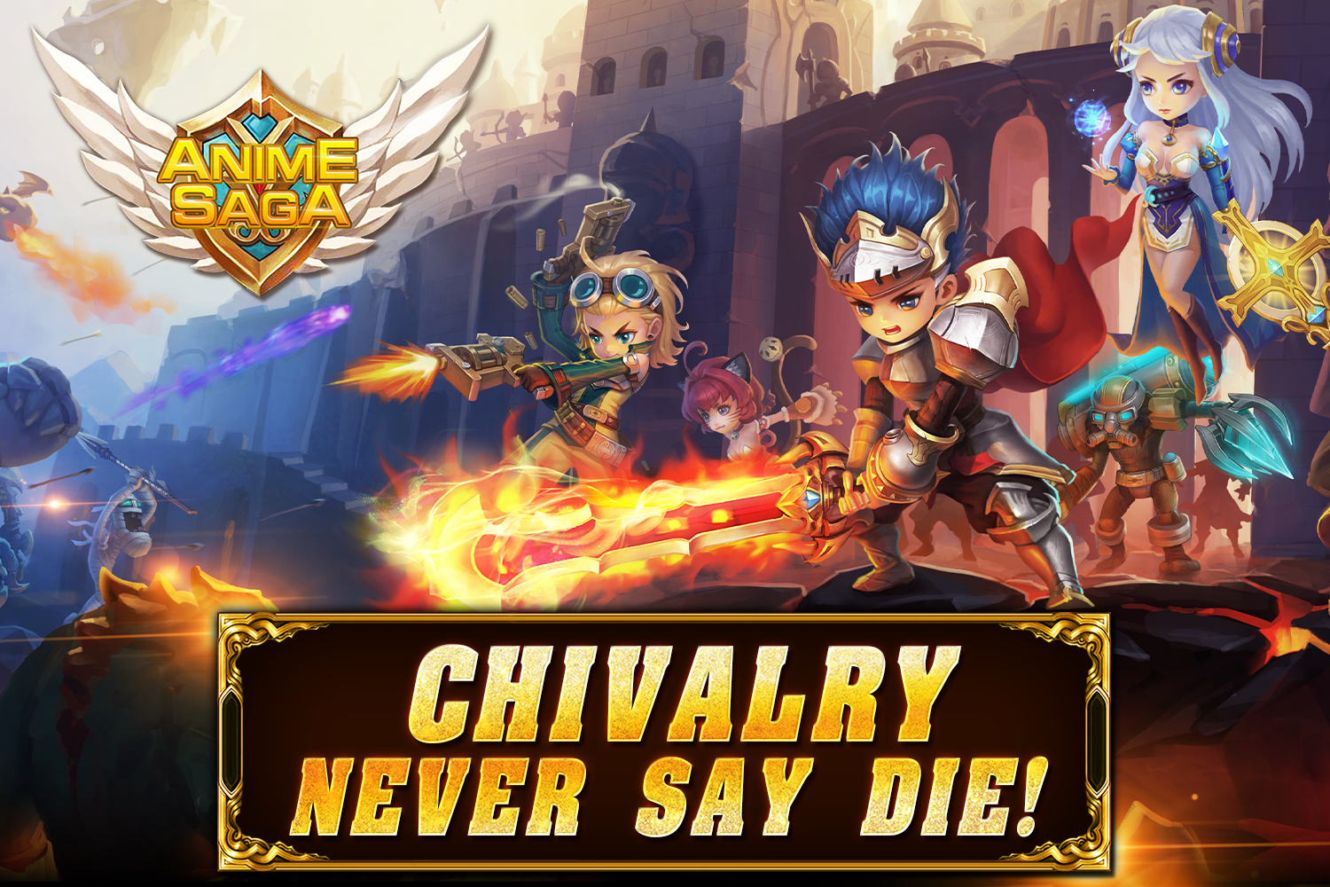 Скриншот игры Anime Saga