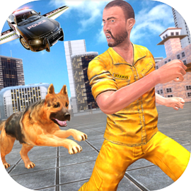 Flying Police Car n Police Dog
